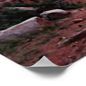 Belle affiche du sentier du Colorado (Coin)