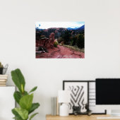 Belle affiche du sentier du Colorado (Bureau à domicile)