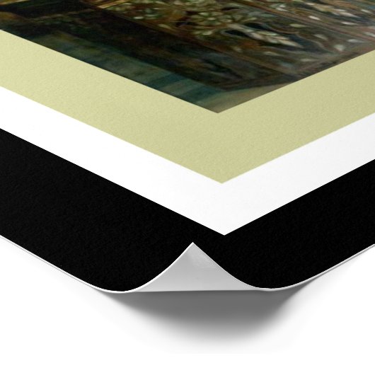 Belle affiche Fille Flapper (Coin)