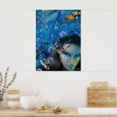 Belle affiche Mara Mermaid (Cuisine)