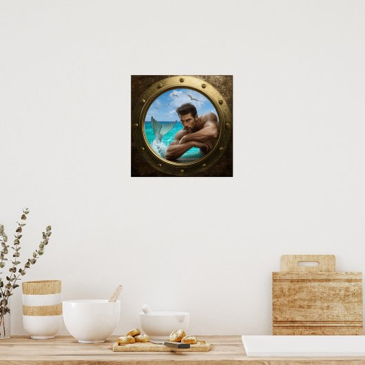 Belle affiche Merman (Cuisine)