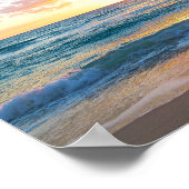 Belle affiche Ocean Scene (Coin)