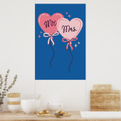 Belle affiche pour nouveaux couples (Cuisine)