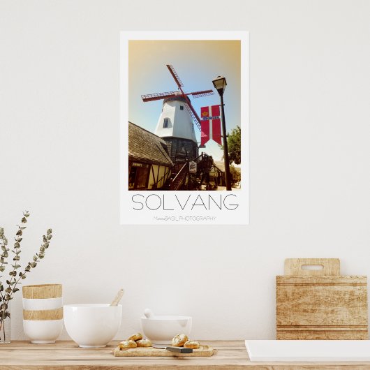 Belle affiche Solvang ! (Cuisine)