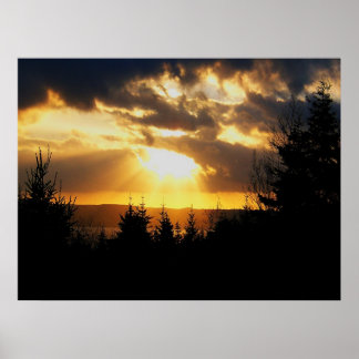Belle affiche Sunrise