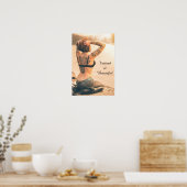 Belle affiche tatouée (Cuisine)