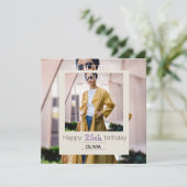 Belle Âme Bonne Carte d'anniversaire Soul (Debout devant)