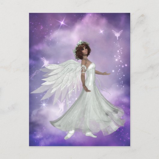 Belle Angel Design 3 carte postale (Devant)