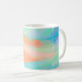 Belle aquarelle Art Design tasse (Devant droit)