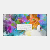 Belle aquarelle colorée Splatter note de musique (Clavier et souris)