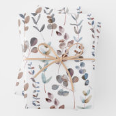 Belle aquarelle Eucalyptus Feuilles (En situation)