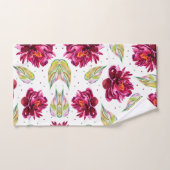 Belle aquarelle florale (Serviette à main)