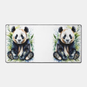 Belle aquarelle Panda Bear (Recto)