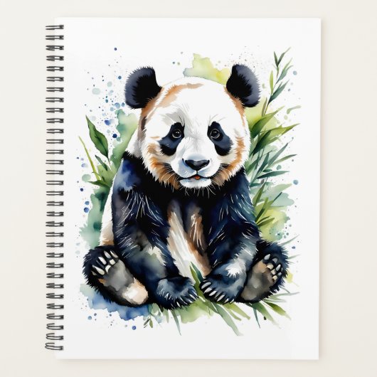 Belle aquarelle Panda Bear (Devant)