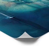 Belle Aquarelle Poster de libellules (Coin)