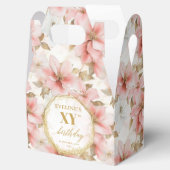 Belle Aquarelle rose pâle Ballotins d'anniversaire (Ouvert)