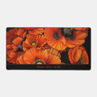 Belle Art Floral Poppy Orange Radieux