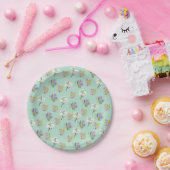 Belle Assiette En Papier (Fête)