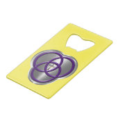 Belle bague de la Trinité chrétienne avec croix (Devant Angle)