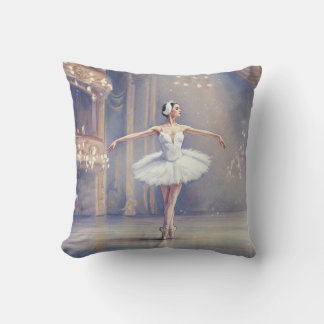 Belle Ballerina Swan Lake Ballet Coussin