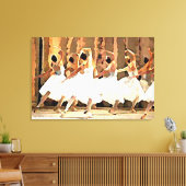 Belle Ballerinas Ballet Art Toile Enveloppée (Insitu(Salon))