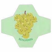 Belle bande de raisins amusante illustration (Plat)