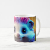 Belle bande dessinée hérisson Mug (Devant droit)