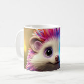 Belle bande dessinée hérisson Mug (Devant gauche)