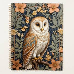 Belle Barne Vintage Owl William Morris Inspiré