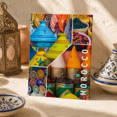 Belle Beauté Colorée De Marrakech Carte Postale