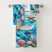 Belle Bébé Blanc Nage de tortue marine (En situation)