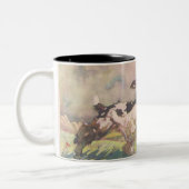 Belle Bébé Chèvres Mug (Gauche)