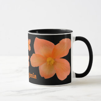 Belle Begonia Mug personnalisable