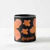 Belle Begonia Mug personnalisable (Centre)