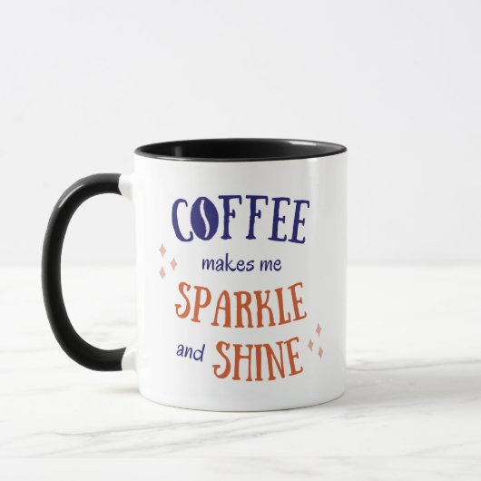 Belle Belle Citation De Café Mug (Gauche)