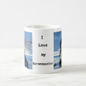 Belle Birdie le Bernedoodle Coffee Mug (Centre)