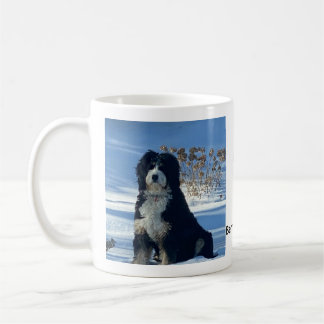 Belle Birdie le Bernedoodle Coffee Mug