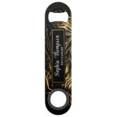 Belle Black Gold Bridesmaid Wedding Favor Bar (Dos)