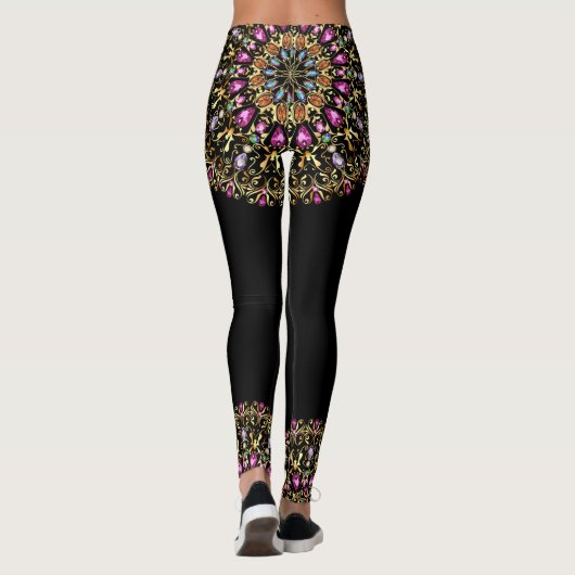Belle Bling Pop Fashion Leggings (Dos)