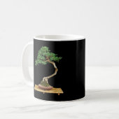 Belle bonsai arbre café Mug (Devant gauche)