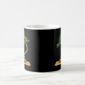 Belle bonsai arbre café Mug (Centre)