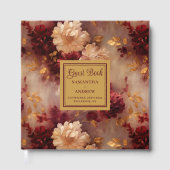 Belle Bourgogne Blush Gold Mariage Livre d'or Cade (Recto)