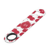 Belle bouteille de cerise rouge fraîche sur mesure (Devant angulaire)