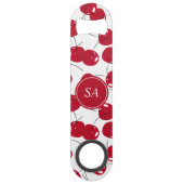 Belle bouteille de cerise rouge fraîche sur mesure (Dos)