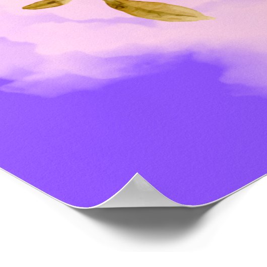 Belle brosse à poster de fleurs (Coin)