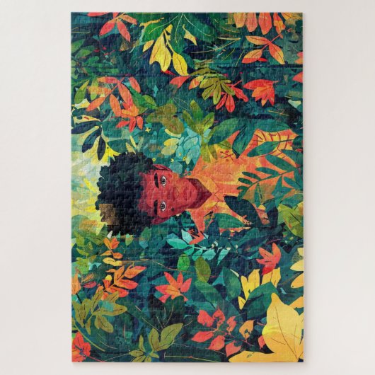 Belle Brown Jigsaw Puzzle (Vertical)