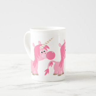 Belle bulle de dessin gomme Unicorne os Chine Mug