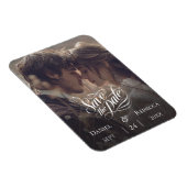 Belle Calligraphie - Magnet Photo de Mise en Garde (Côté Droit)