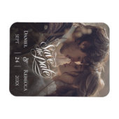 Belle Calligraphie - Magnet Photo de Mise en Garde (Horizontal)