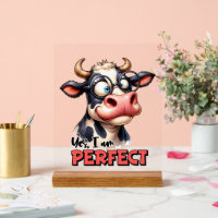 Belle canne à vache parfaite art